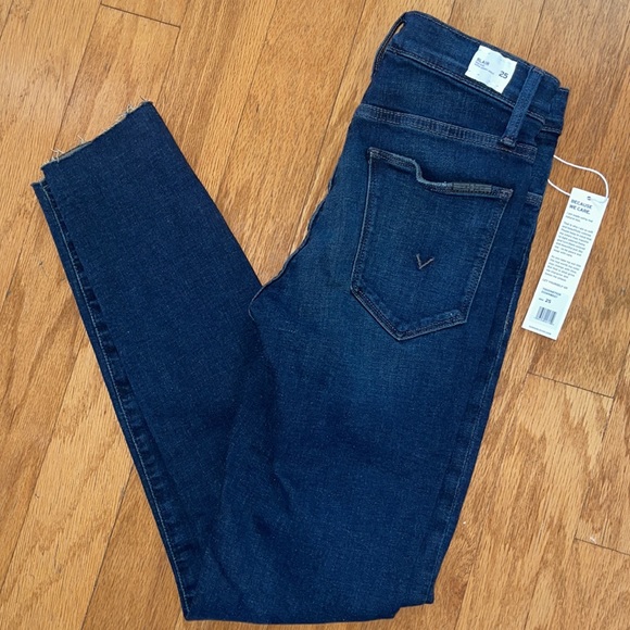 HUDSON Blaire High Rise Skinny Ankle Jeans size 25 (2) - Picture 8 of 8
